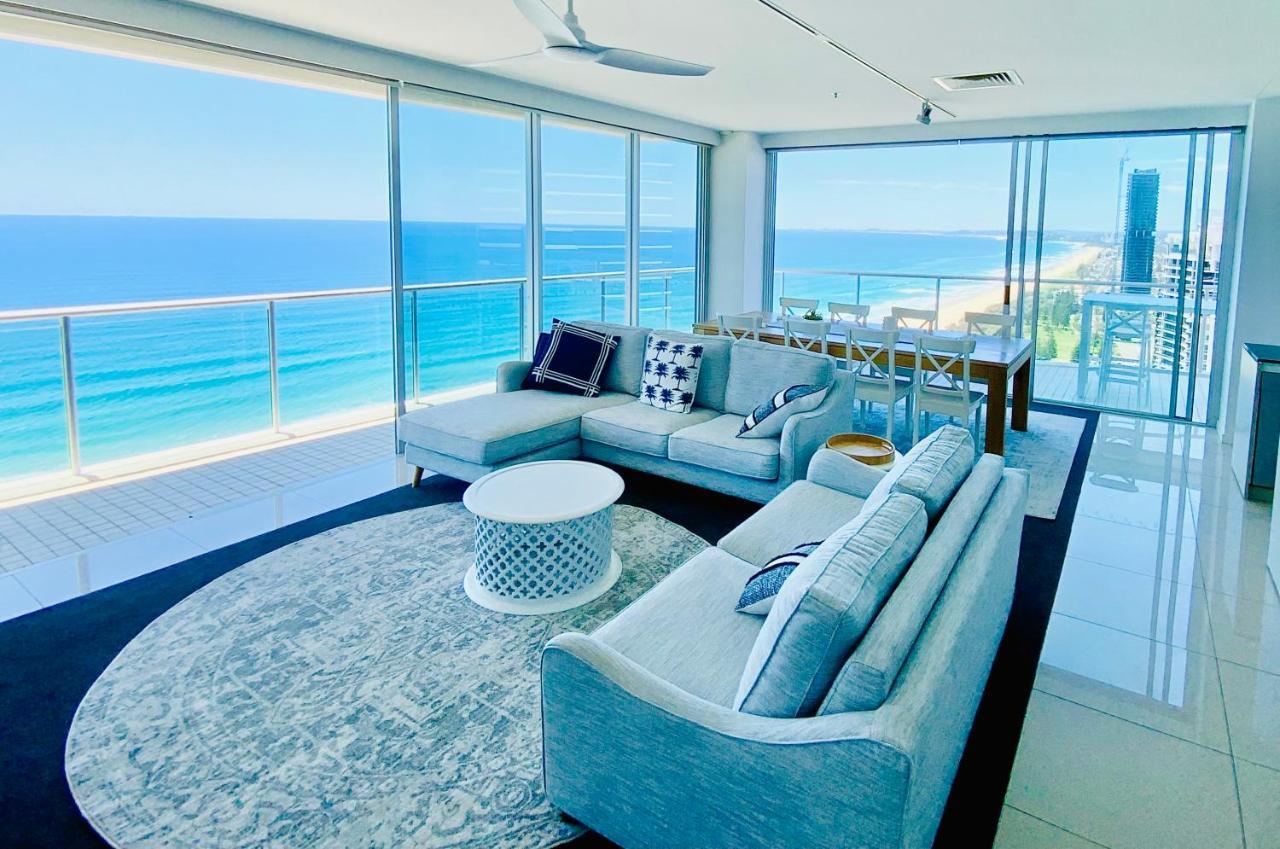 Air On Broadbeach Beachfront 2Level Stunning Apartment With 180 Degree Views Голд-Кост Экстерьер фото